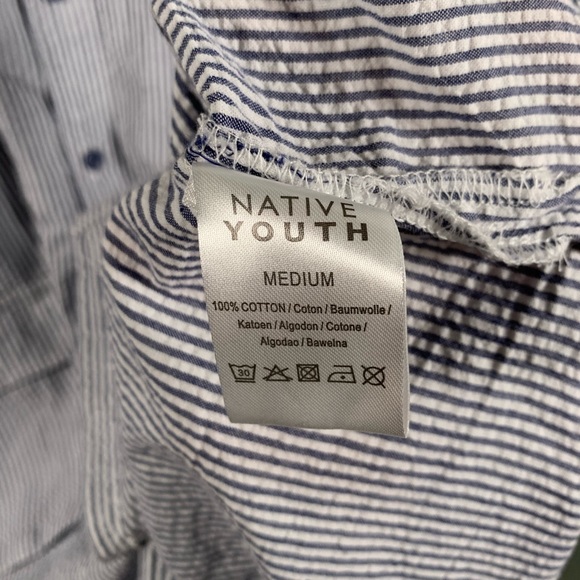 Sold on 🛑 - Native Youth Fratton Pocket Seersuck - Picture 6 of 6